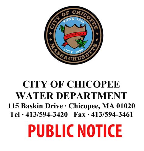 chicopee dpw|Chicopee DPW can now shut off water service for nonpayment.